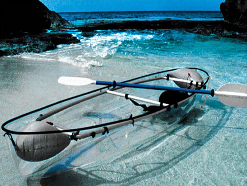 Transparent Canoe: The See Through Canoe Kayak 